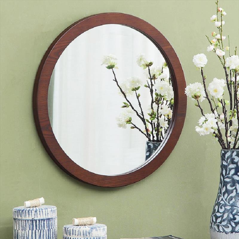 Wood Framed Wall Mirror